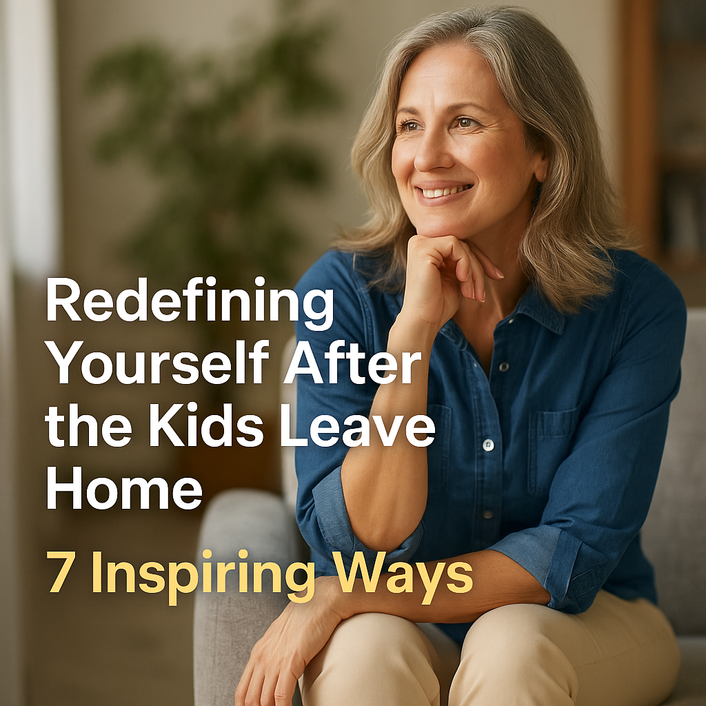 Redefining yourself after the kids leave home – midlife growth and freedom